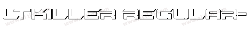 LTKiller Regular字体转换